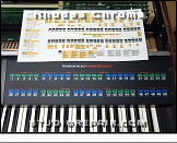 Rhodes Chroma - Parameter Chart * Model 2101 - With laminated parameter chart by Chris Ryan