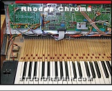 Rhodes Chroma - Opened * Model 2101 - Front panel tipped.