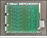 Akai MPC3000 - D/A Converter Board * 8DACS PCB L401251M - Soldering Side