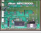 Akai MPC3000 - Operation Panel Board * Operation PCB L4012A506A - The Panel is Controlled by a Dedicated NEC µPD78C10A 8-Bit MCU w/ Integrated 8× A/D Converters