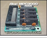 Akai MPC3000 - Wave Memory * The Optional EXM3008 8MB Wave Memory Circuit Board (PCB L5110B5010)