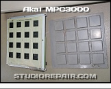 Akai MPC3000 - Drum Pads * The Drum Trigger Pads Assembly