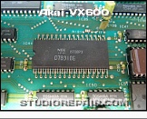 Akai VX600 - Mainboard * NEC μPD78310 8-Bit Microcontroller for Real-Time Applications