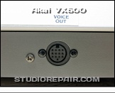 Akai VX600 - Voice Output * Individual Voice Output Jack
