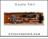 Casio TA-1 - Circuit Board * PCB GCMK-19EHB M227-1C3 - Component Side