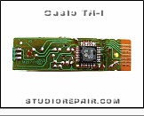 Casio TA-1 - Circuit Board * PCB GCMK-19EHB M227-1C3 - Soldering Side