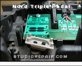 Clavia Nord Triple Pedal - Contacts * Soft Pedal (Una Corda) Contacts