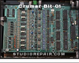 Crumar Bit 01 - Digital Board * PCB P1115 - Computer Control & Waveform Generator