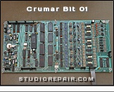 Crumar Bit 01 - Digital Board * PCB P1115 - Computer Control & Waveform Generator - Component Side