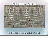 Crumar DS 2 - Circuit Board * PCB P431 - Soldering Side
