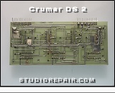 Crumar DS 2 - Circuit Board * PCB P434 - Digital Multiplier - Soldering Side