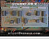 Crumar DS 2 - Circuit Board * PCB P436 - Component Side