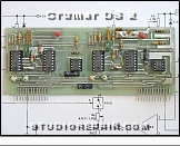 Crumar DS 2 - Circuit Board * PCB P440 - ADSR Circuitry - Component Side