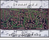 Crumar DS 2 - Circuit Board * PCB P443 - Soldering Side
