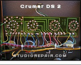 Crumar DS 2 - Circuit Board * PCB P451 - Panel Board - Soldering Side