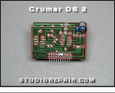 Crumar DS 2 - Circuit Board * PCB P452 - Soldering Side