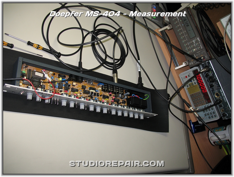 STUDIO REPAIR - Doepfer MS-404 - Measurement