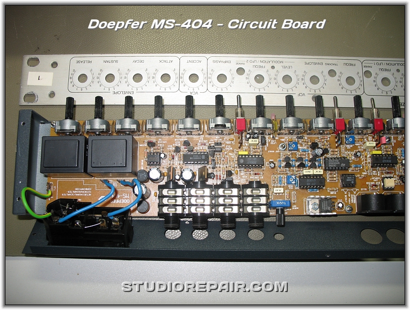 STUDIO REPAIR - Doepfer MS-404 - Circuit Board