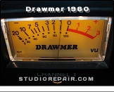 Drawmer 1960 - Front Panel * VU meter in action…