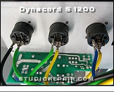 Dynacord S 1200 - Outlets * Amplifier Outlets