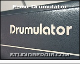 E-mu Drumulator - Logotype * …