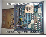 E-mu Drumulator - Opened * An upgraded unit with ROM expansion and MIDI interface.