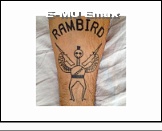 E-MU Emax - Rambird Tattoo * The Rambird as a real Tattoo! Credits to Paquito Salazar from Argentina.