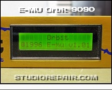 E-MU Orbit 9090 - Display * © 1996 E-mu v1.01