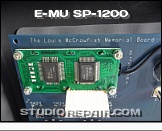 E-MU SP-1200 - Display * Optrex DMC-6207 Display Module on The Louis McCrawfish Memorial Board