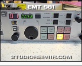 EMT 981 - Panel Controls * …