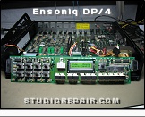 Ensoniq DP/4 - Disassembled * …but powered!