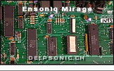 Ensoniq Mirage DSK-8 * Motorola 6809 8-bit CPU