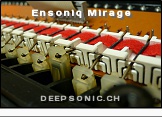 Ensoniq Mirage DSK-8 * One of the keyboard's spring contacts in action