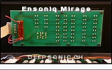 Ensoniq Mirage DSK-8 * Panel PCB soldering side