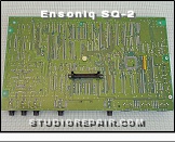 Ensoniq SQ-2 - Main Board * PART NO: 4001018001 REV 1 / ASSY NO: 40900180 REV D - Soldering Side