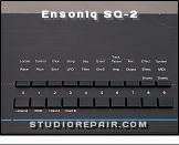 Ensoniq SQ-2 - Top Panel * Sound Select / Edit Buttons