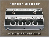 Fender Blender PR 651 - Rear View * …