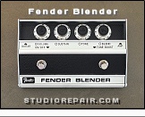 Fender Blender PR 651 - Top View * …