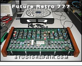 Future Retro 777 - Opened * In The Background: Future Retro's Revolution Synthesizer