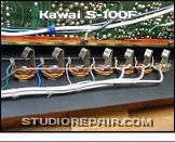 Kawai Synthesizer-100F - Rear Jacks * …