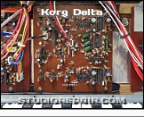 Korg Delta - Chorus Board * PCB KLM-239A - Ensemble / Chorus Board - 2 × Panasonic MN3004 512-Stage BBD