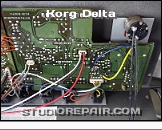 Korg Delta - Panel Board * PCB KLM-237A STRINGS.MIX