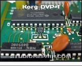 Korg DVP-1 - Processor Board * PCB KLM-1001 - Processor Board - NEC BA1A4M NPN Switching Transistor w/ Built-in Bias Resistors (Digital Transistor)