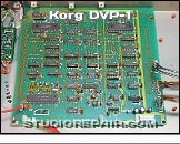 Korg DVP-1 - Signal Processing Board * PCB KLM-1000 - DSP Board - Component Side