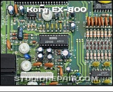 Korg EX-800 - Filter Circuitry * Korg NJM2069 OTA VCF/VCA Circuit