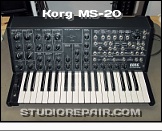 Korg MS-20 - Front View * …