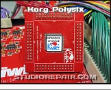 Korg Polysix - Kiwisix - Processor Board * Atmel ATmega2560 8-Bit AVR RISC-based Microcontroller