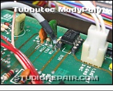 Korg Polysix - Tubbutec ModyPoly - Filter Control * Shielded cable to feed the VCF control input.