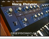 Korg Polysix - Panel View * …