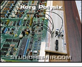 Korg Polysix - Photocoupler Fix * Replacing Faulty HTV P1501 Photocoupler w/ FET-based Circuitry (Schematic by Stefan Schmitt, 2015)